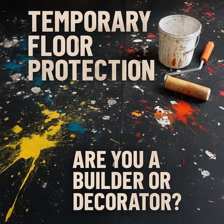 temporary floor carpet surface site protection correx antinox corex