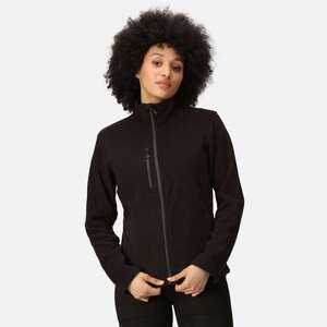 Regatta TRF628 Honestly Made Recycled Full Zip Fleece Ladie's Black - Indigo Supplies Ltd