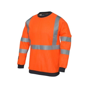 ProGARM 5648 FR/AS/ARC Sweatshirt Orange - Indigo Supplies Ltd