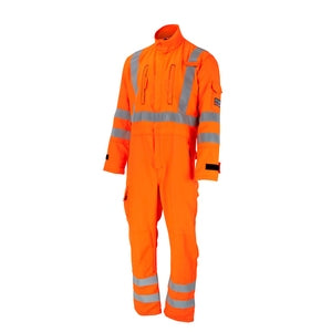 ProGARM 4693 Lightweight Coverall FR / AS /ARC High Visibility Orange Regular Leg - Indigo Supplies Ltd