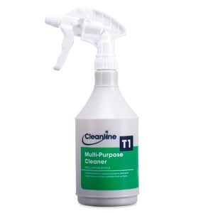 Cleanline T1 Multi-Purpose Cleaner Trigger Bottle (Empty) 750ML - Indigo Supplies Ltd