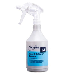 Cleanline T4 Glass & Interior Cleaner Trigger Bottle (Empty) 750ML - Indigo Supplies Ltd