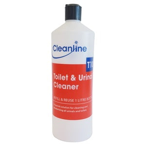Cleanline Eco Toilet & Urinal Cleaner T10 Bottle Empty 1 Litre - Indigo Supplies Ltd