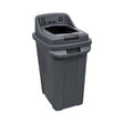 CleanWorks Recycling Bin Open Top for Metal & Cans 70 Litre - Indigo Supplies Ltd