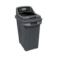 CleanWorks Recycling Bin Open Top for General Waste 70 Litre - Indigo Supplies Ltd