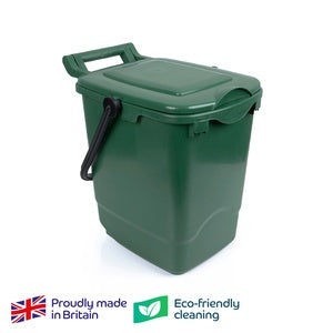 Food Waste Caddy Green 23 Litre - Indigo Supplies Ltd