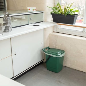 Food Waste Caddy Green 23 Litre - Indigo Supplies Ltd