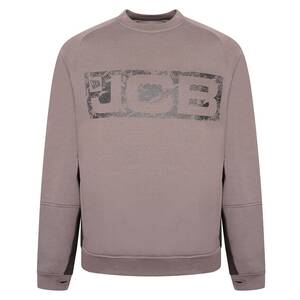 JCB Trade Crew Sweatshirt Grey - Indigo Supplies Ltd
