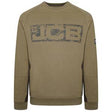 JCB Trade Crew Sweatshirt Olive - Indigo Supplies Ltd