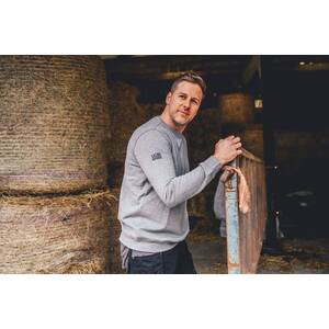 JCB Essential Sweatshirt Grey - Indigo Supplies Ltd