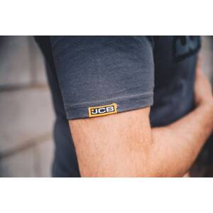 JCB Trade T-Shirt Grey/Black - Indigo Supplies Ltd