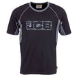 JCB Trade T-Shirt Black/Grey - Indigo Supplies Ltd