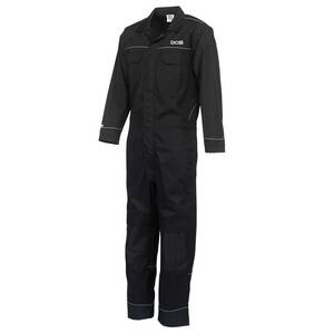 JCB Trade Coverall Black Reg - Indigo Supplies Ltd