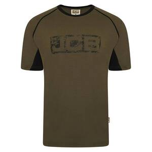 JCB Trade Tshirt Olive/Black - Indigo Supplies Ltd