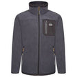 JCB Trade Fleece Full Zip Steel Blue - Indigo Supplies Ltd