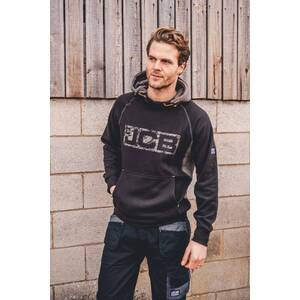 JCB Horton Hoodie Black/Grey - Indigo Supplies Ltd