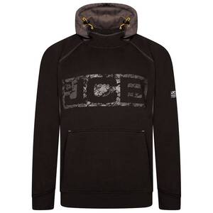 JCB Horton Hoodie Black/Grey - Indigo Supplies Ltd