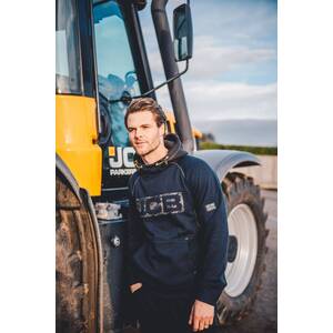 JCB Horton Hoodie Navy/Black - Indigo Supplies Ltd