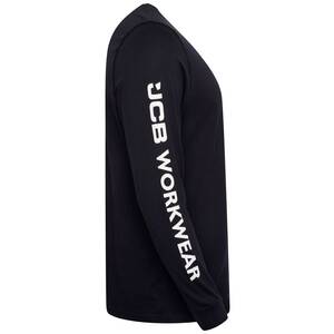 JCB Workwear Banner L/S Tshirt Navy - Indigo Supplies Ltd