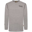 JCB Workwear Banner L/S Tshirt Grey - Indigo Supplies Ltd