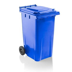 Wheelie Bin Blue 240 Litre - Indigo Supplies Ltd
