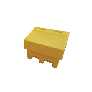 Grit Bin Yellow 790x500x755MM (6 Cubic Feet) 169 Litre - Indigo Supplies Ltd