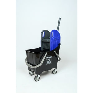 CleanWorks Combination Mop Bucket 25 Litre - Indigo Supplies Ltd