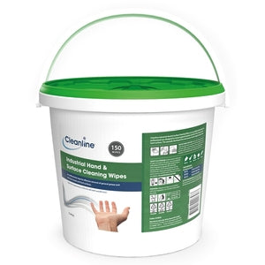 Cleanline Hand & Surface Wipe (Tub 150) - Indigo Supplies Ltd
