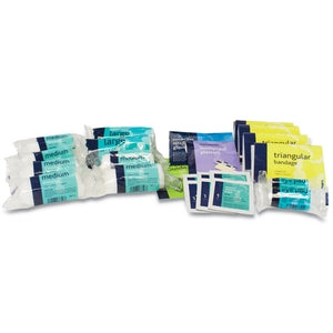 Reliance 121 First Aid Kit Refill Kit Only 10 Person - Indigo Supplies Ltd