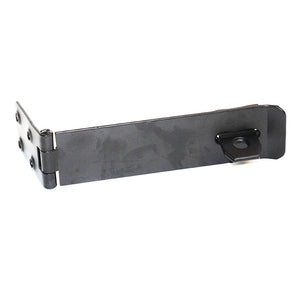Hasp & Staple Black 6" - Indigo Supplies Ltd