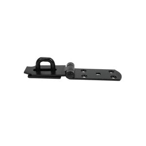 Hasp & Staple Heavy Duty Black 8" - Indigo Supplies Ltd