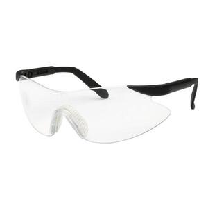 ISE23B Zodiac Clear Lens Wrap Around A/S Safety Specs - Indigo Supplies Ltd