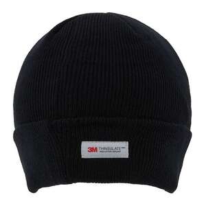 Regatta TRC320-800 Acrylic Thinsulate Lined Hat Black - Indigo Supplies Ltd