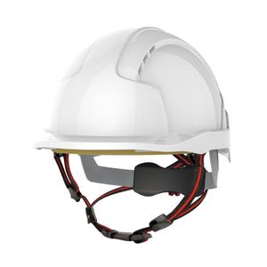 JSP AJS260-000-100 Skyworker Micropeak Vented Helmet White - Indigo Supplies Ltd