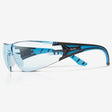 Riley Stream Blue Safey Glasses Blue Lens (Box 10) - Indigo Supplies Ltd