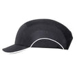 JSP ABS000-001-100 A1 + 5CM Short Peak Hardcap Black - Indigo Supplies Ltd