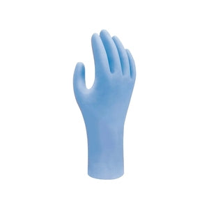 Globus 7500PF Showa Ebt Nitrile Disposable Gloves Blue (Pack 100) - Indigo Supplies Ltd