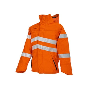 ProGARM 9422 Lightweight High Visibility Waterproof Jacket Orange - Indigo Supplies Ltd