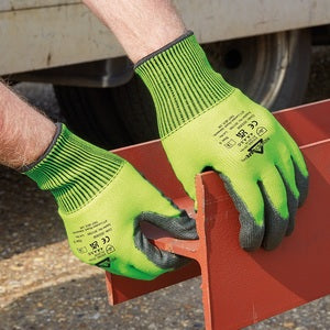 Keepsafe Pro PU-Coated Cut Level C Glove - Indigo Supplies Ltd