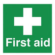 First Aid Sticker for Safety Helmet - Indigo Supplies Ltd