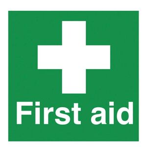 First Aid Sticker for Safety Helmet - Indigo Supplies Ltd