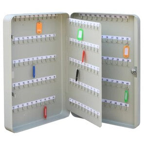 Lockable Wall Mounted Key Cabinet 200 Key - Indigo Supplies Ltd