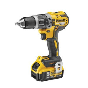 Dewalt 18V Brushless Combi Drill 5.0Ah Li-Ion Battery - Indigo Supplies Ltd