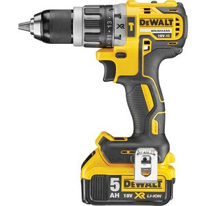 Dewalt 18V Brushless Combi Drill 5.0Ah Li-Ion Battery - Indigo Supplies Ltd