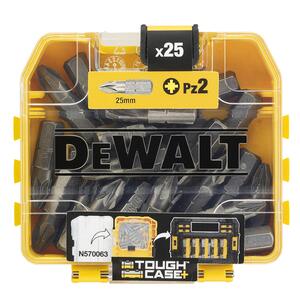 DeWalt PZ2 Screwdriver Bits Set of 25 - Indigo Supplies Ltd