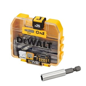 DeWalt PZ2 Screwdriver Bits Set of 25 - Indigo Supplies Ltd