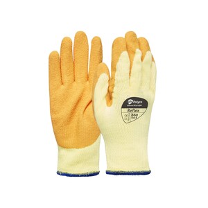 Polyco Reflex Latex Palm Coated Glove Cut 1 Orange - Indigo Supplies Ltd