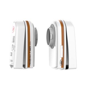 JSP Force 8 Half Mask Respirator with Press To Check - Indigo Supplies Ltd