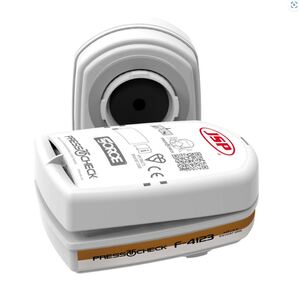 JSP Force 8 Half Mask Respirator with Press To Check - Indigo Supplies Ltd