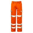 PULSAR PR336LDS Ladies Combat Trouser Short Leg Orange - Indigo Supplies Ltd